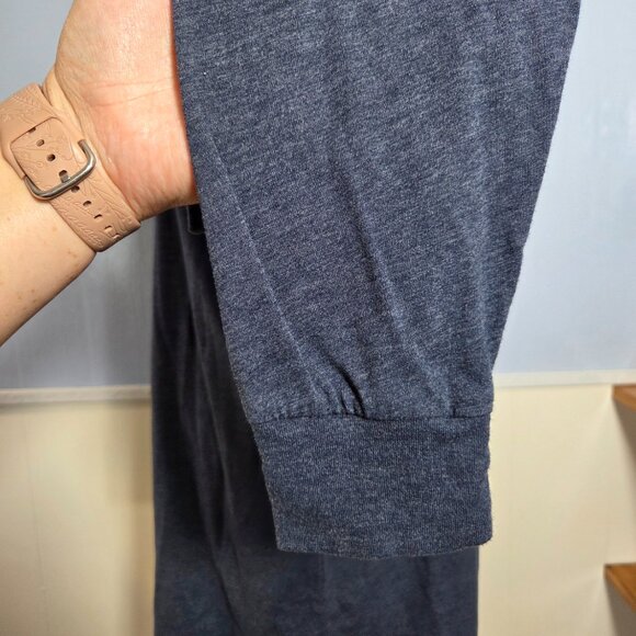 Disney Mickey Mouse Extra Large Heathered Blue Longsleeve Original Mickey Tee - Picture 6 of 10